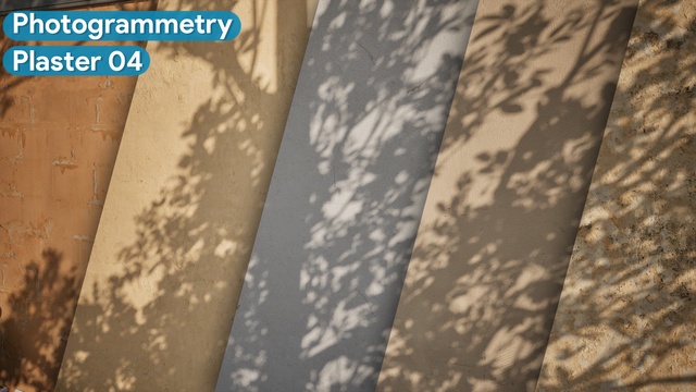 Plaster 04 - Scanned Photogrammetry Materials