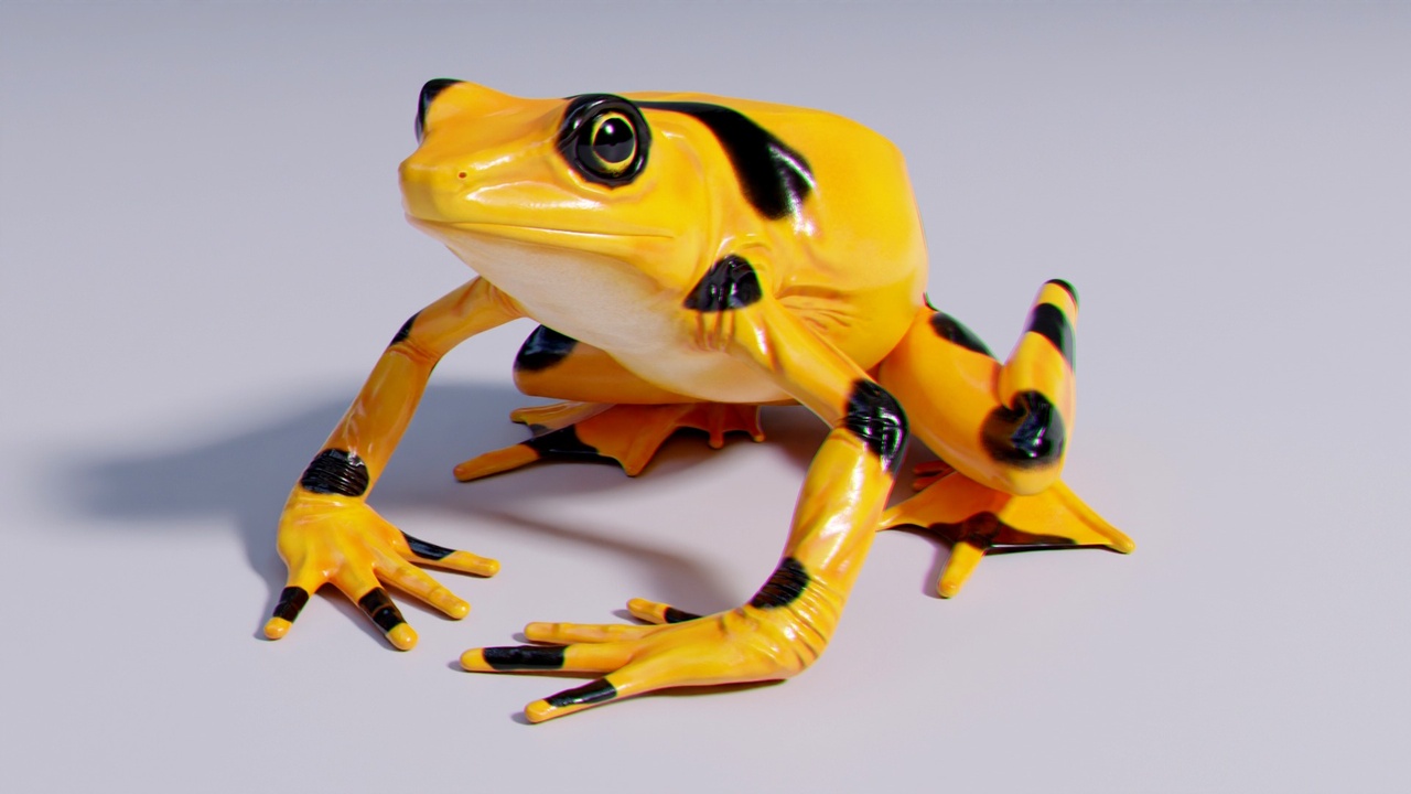 Media 1 for listing Panamanian Golden Frog