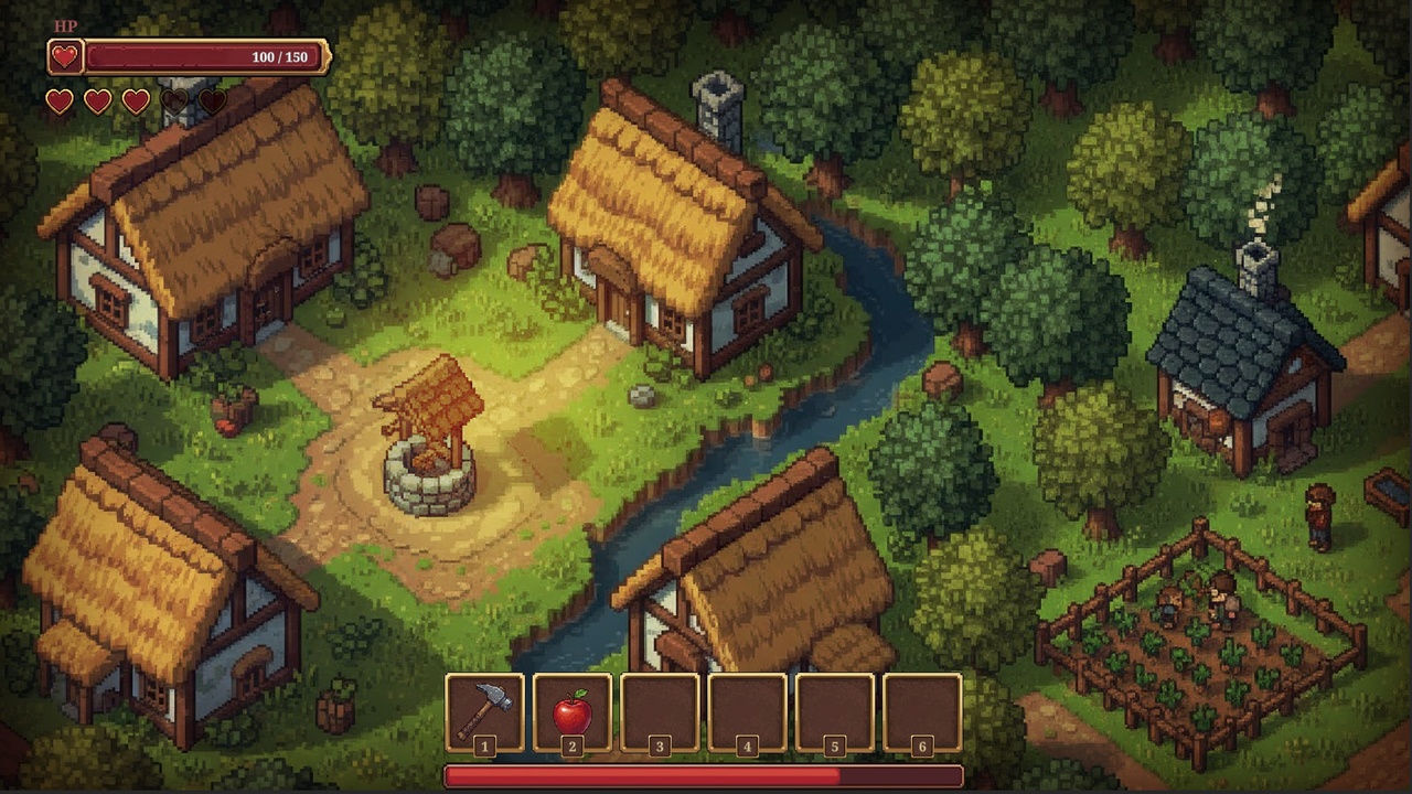 Media 1 for listing Pixel HUD UI Free Kit