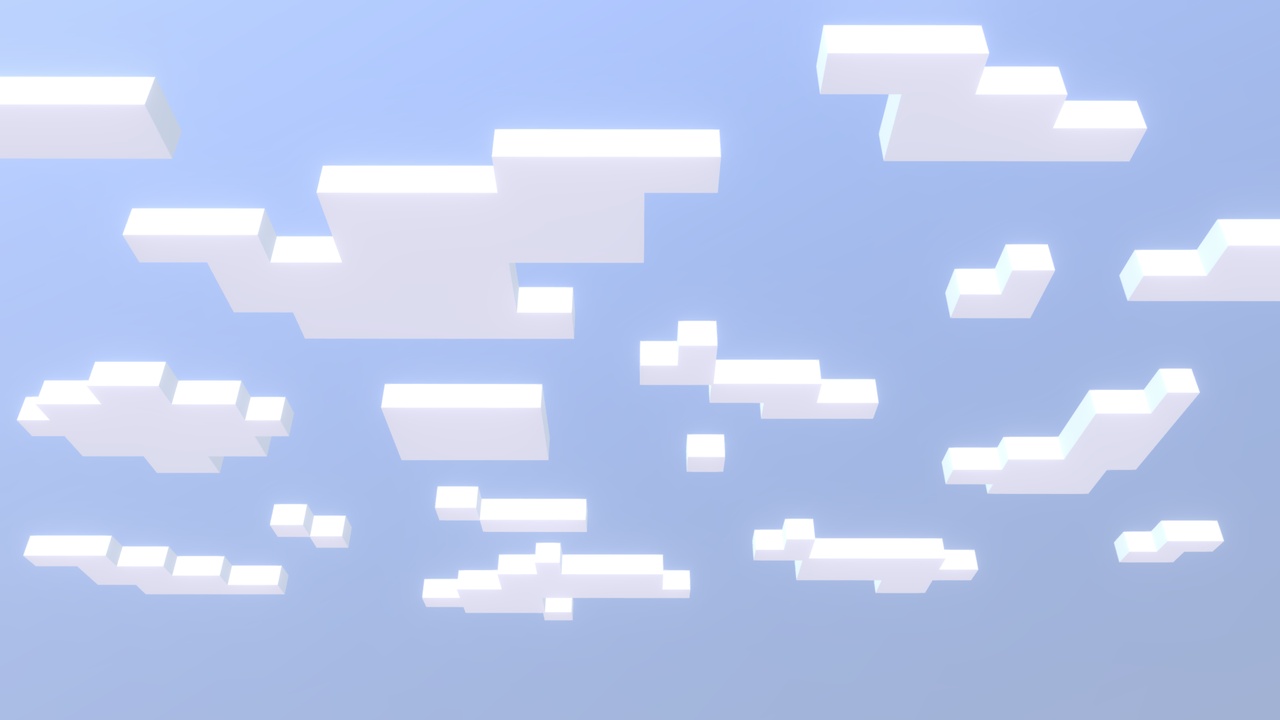 Media 1 for listing Stylized Clouds Pack - Vol 09