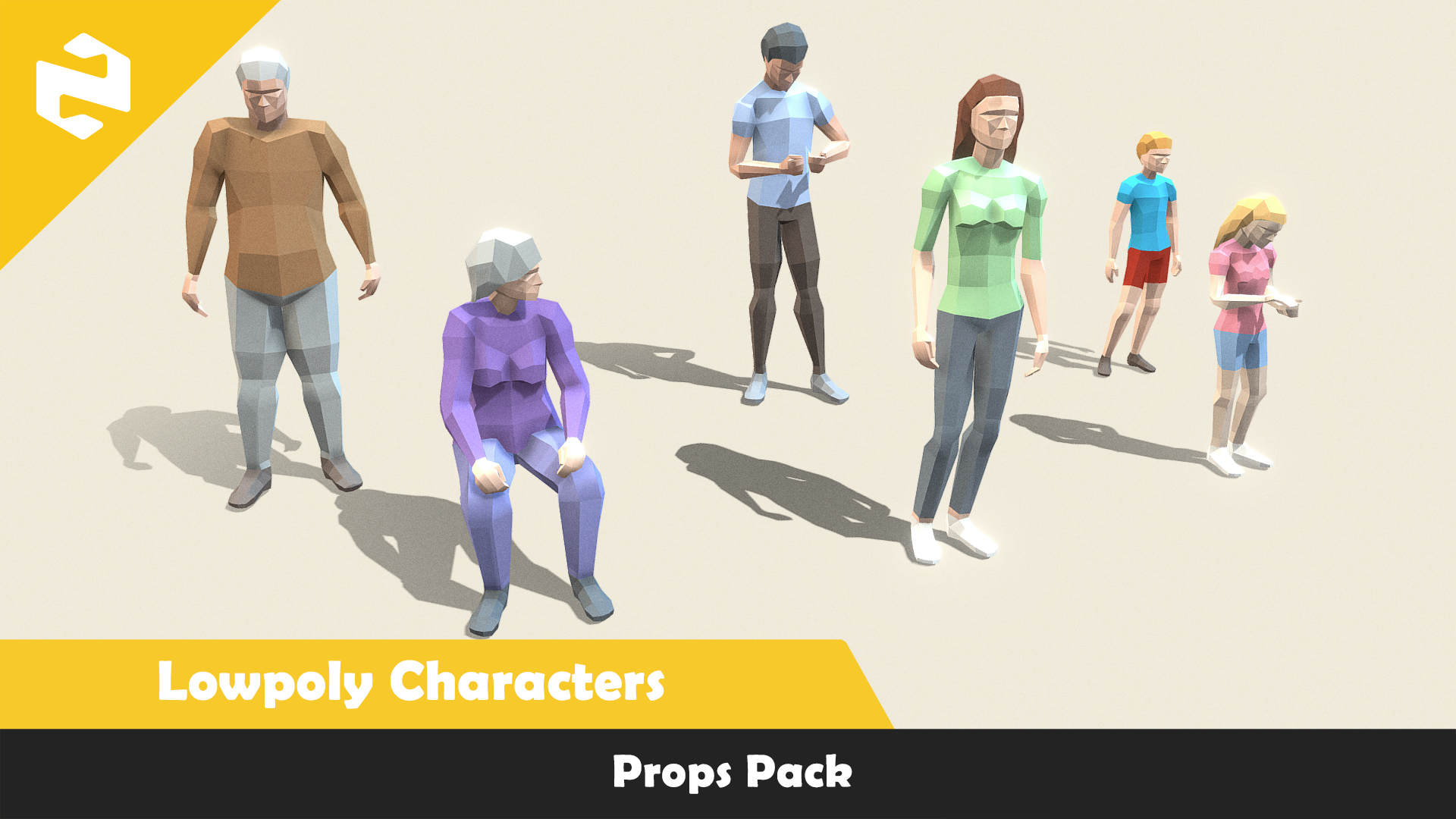 Props Pack - Lowpoly Characters | Fab