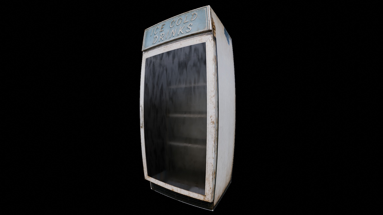 Media 1 for listing Old Fridge – Low Poly