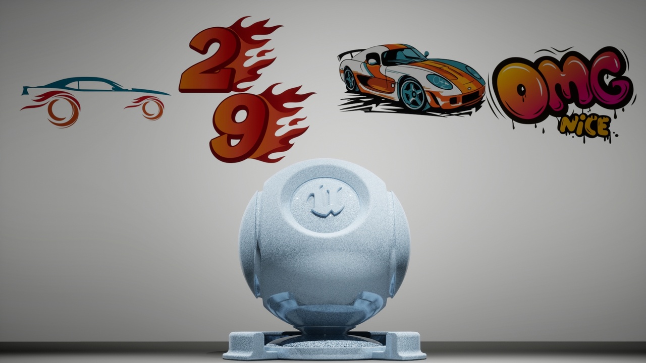 Media 1 for listing 4K Vehicle Wrap Material & 4K Decal Pack - Car Paint