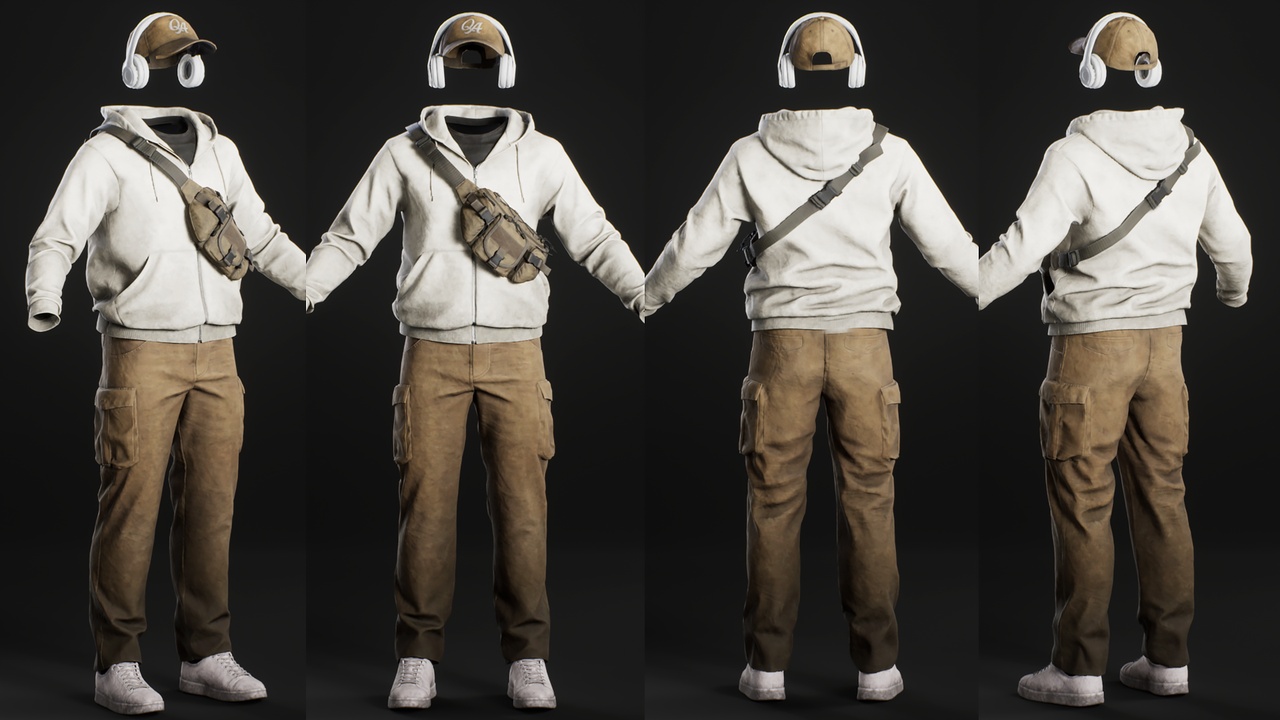 Media 1 for listing Survival Outfit 09 - Metahuman