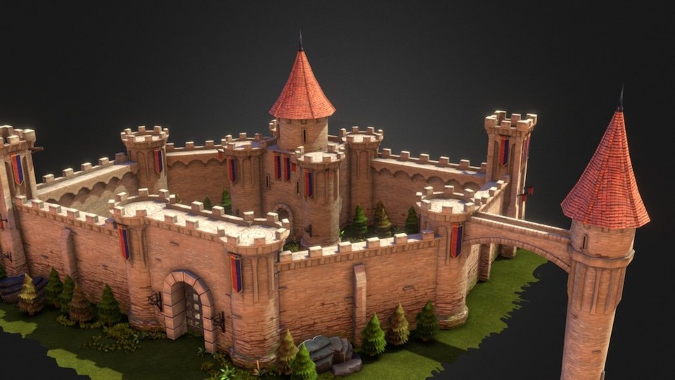 商品 Medieval Castle 的媒体 1