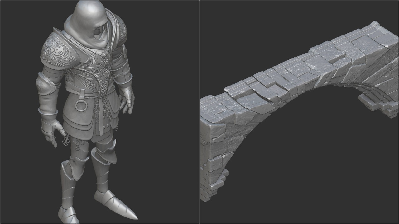 Media 1 for listing Dark Castle High Poly 26 Meshes