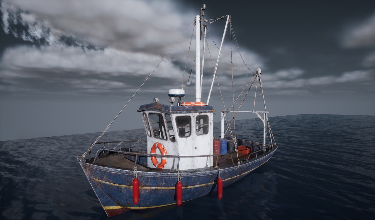 Media 1 for listing Fish Boat Pbr