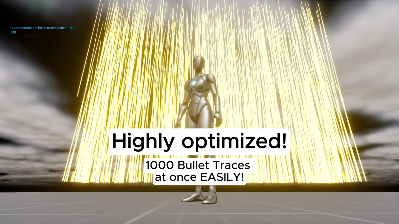 子弹曳光VFX - Bullet Tracers VFX