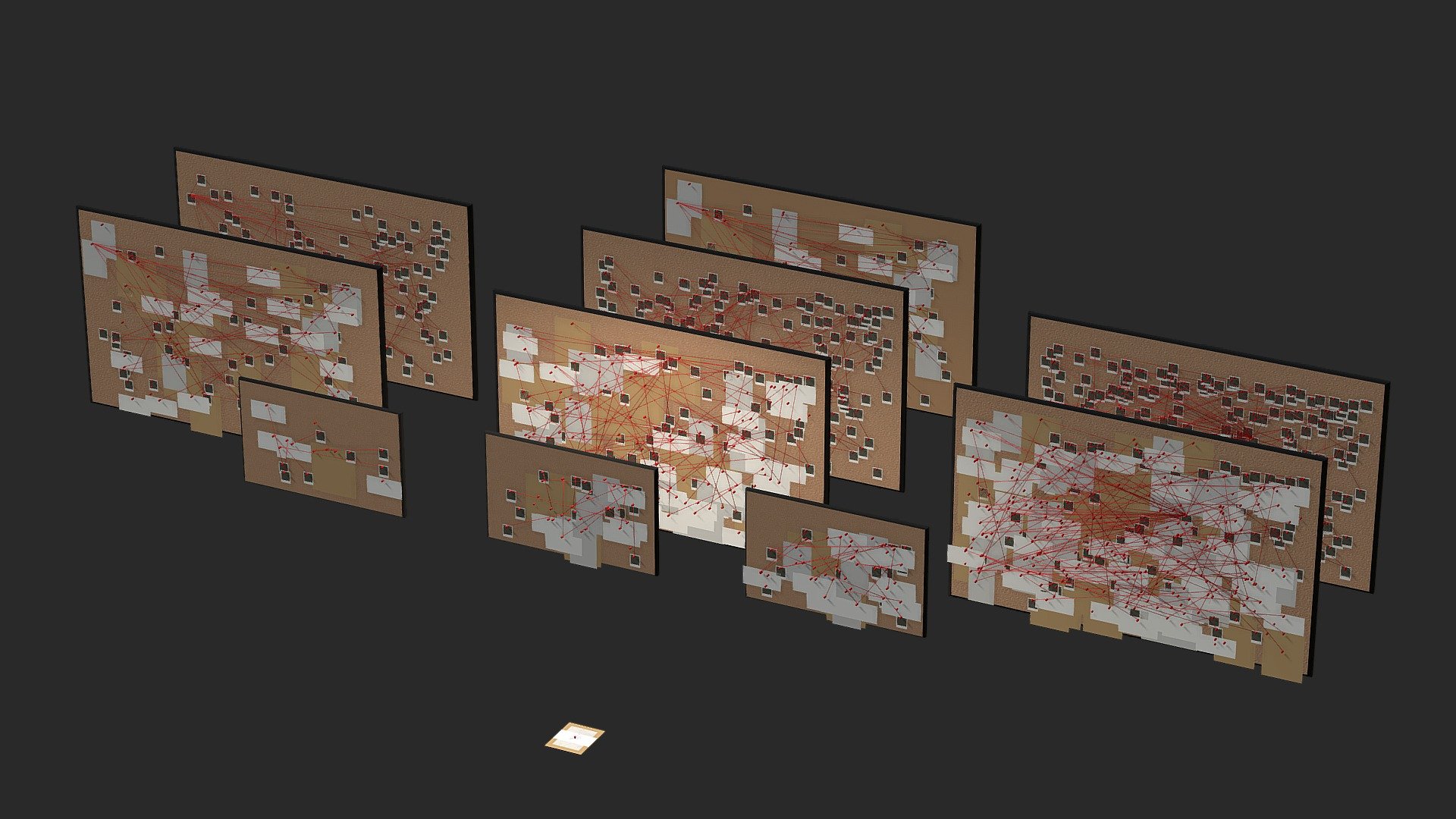 Conspiracy Boards + Geometry Node System | Fab