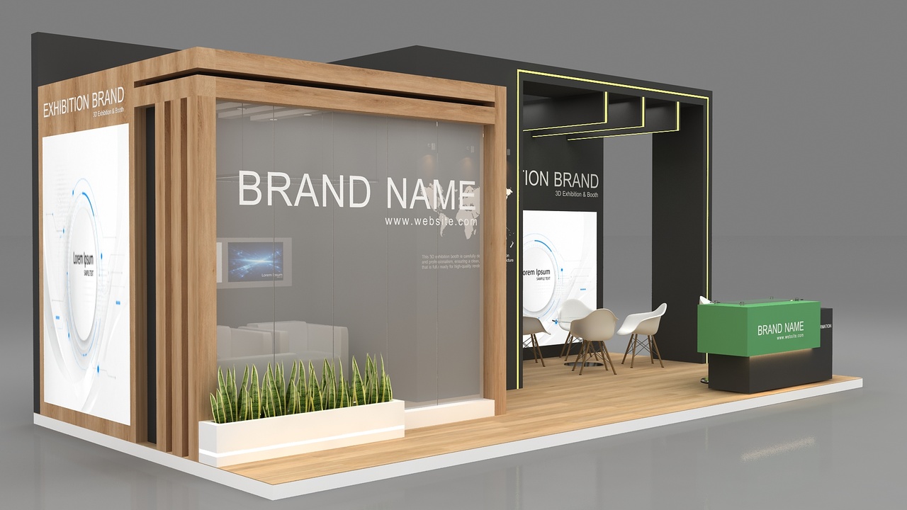 Media 1 for listing exhibition stall booth event