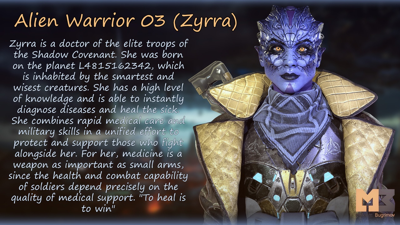 Media 1 for listing Alien Warrior 03
