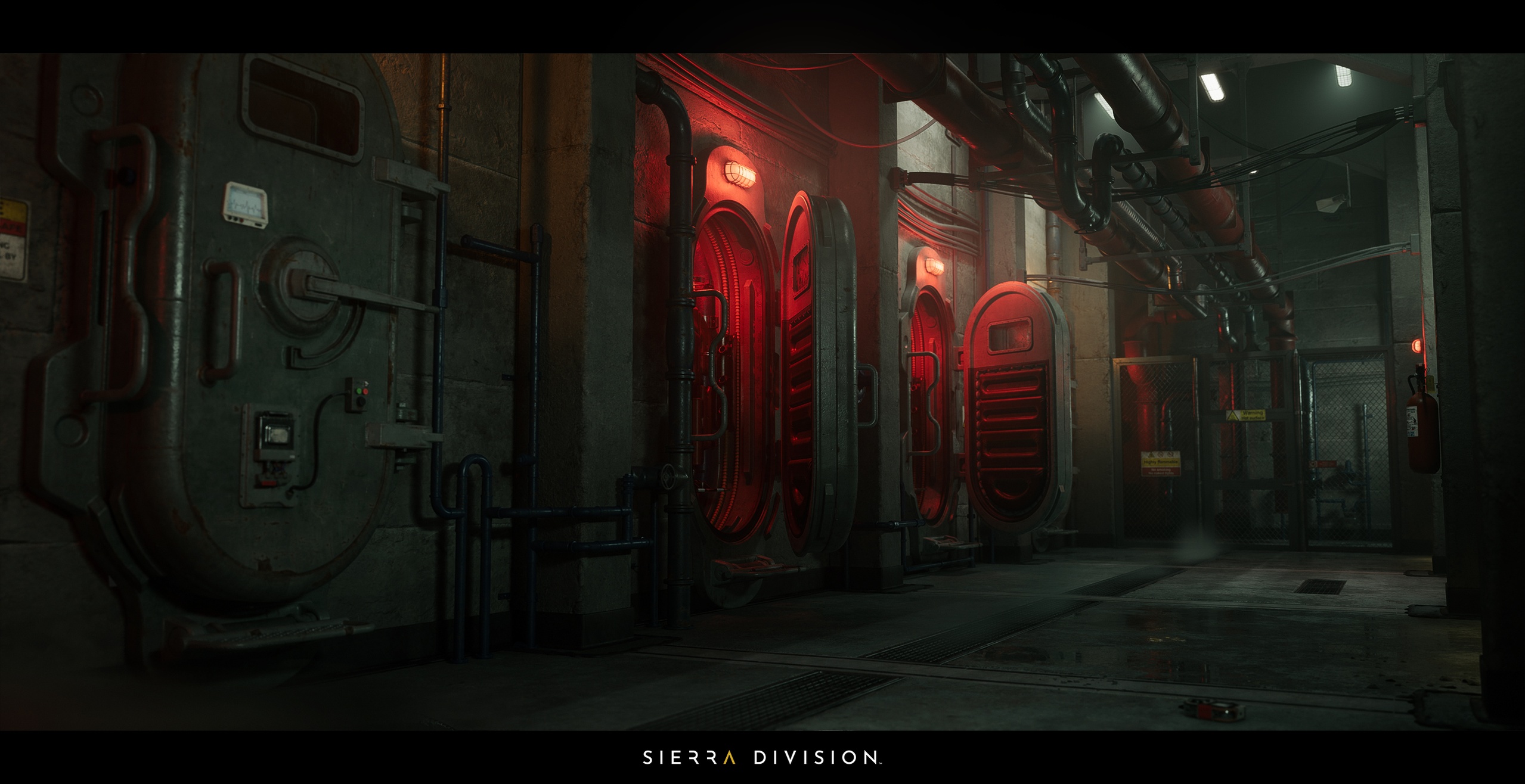 Underground Bunker - Modular Vaults and Corridors