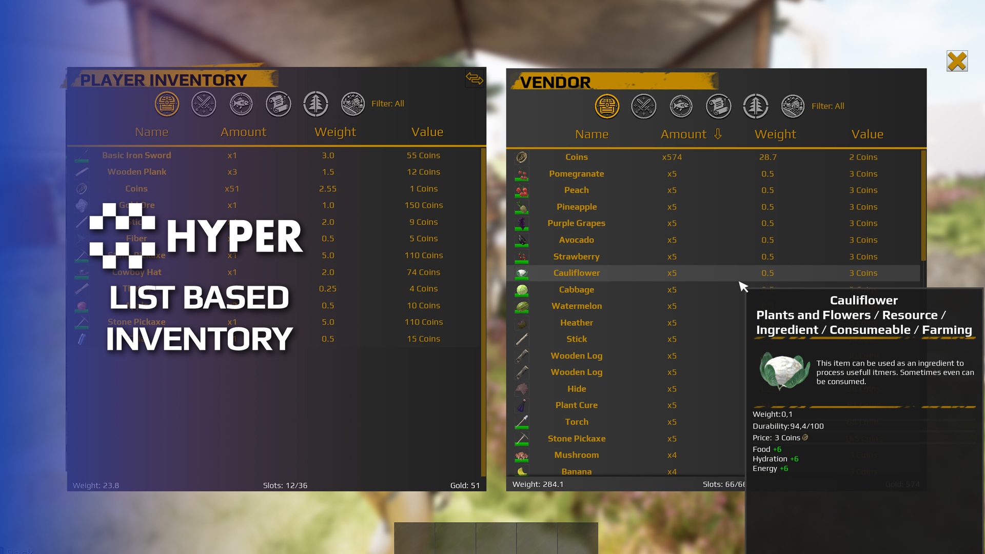 Media 1 for listing Hyper List Inventory v4