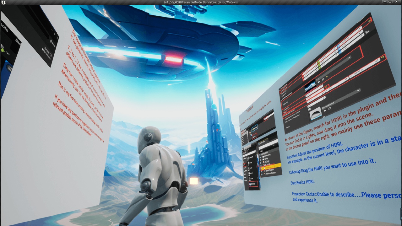 Media 1 for listing Scifi City HDRI