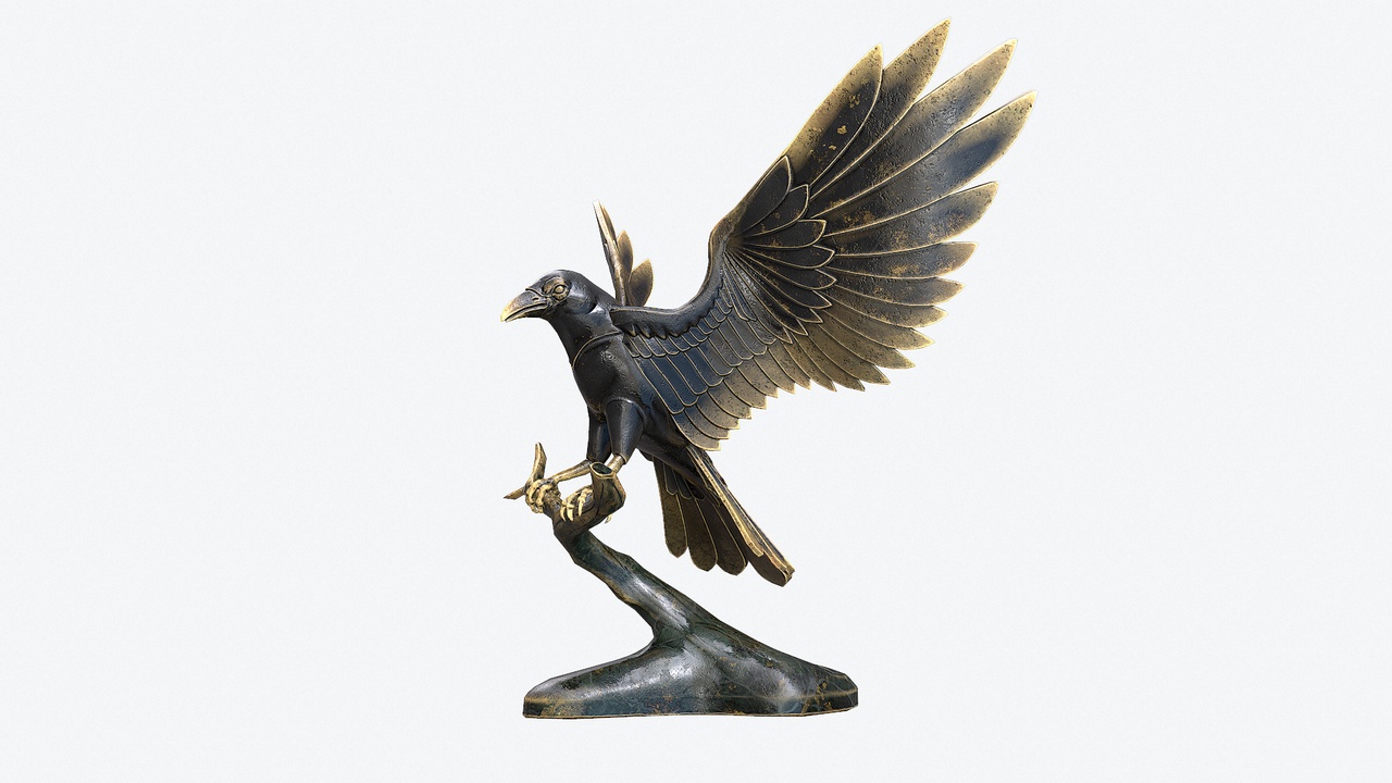 Medium 1 für Eintrag Raven Sculpture