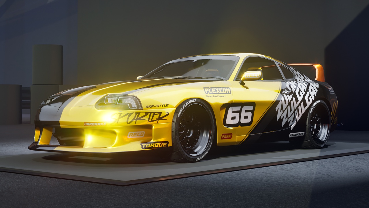 Media 1 for listing Drift and Race Car Suparama - Customizable - UE5