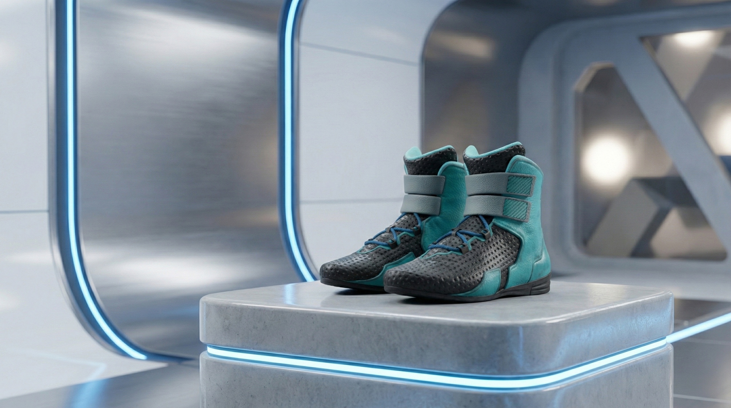 Media 1 for listing Urban Sci Fi Sport Shoes  Game Ready PBR Asset Metahuman Compatible