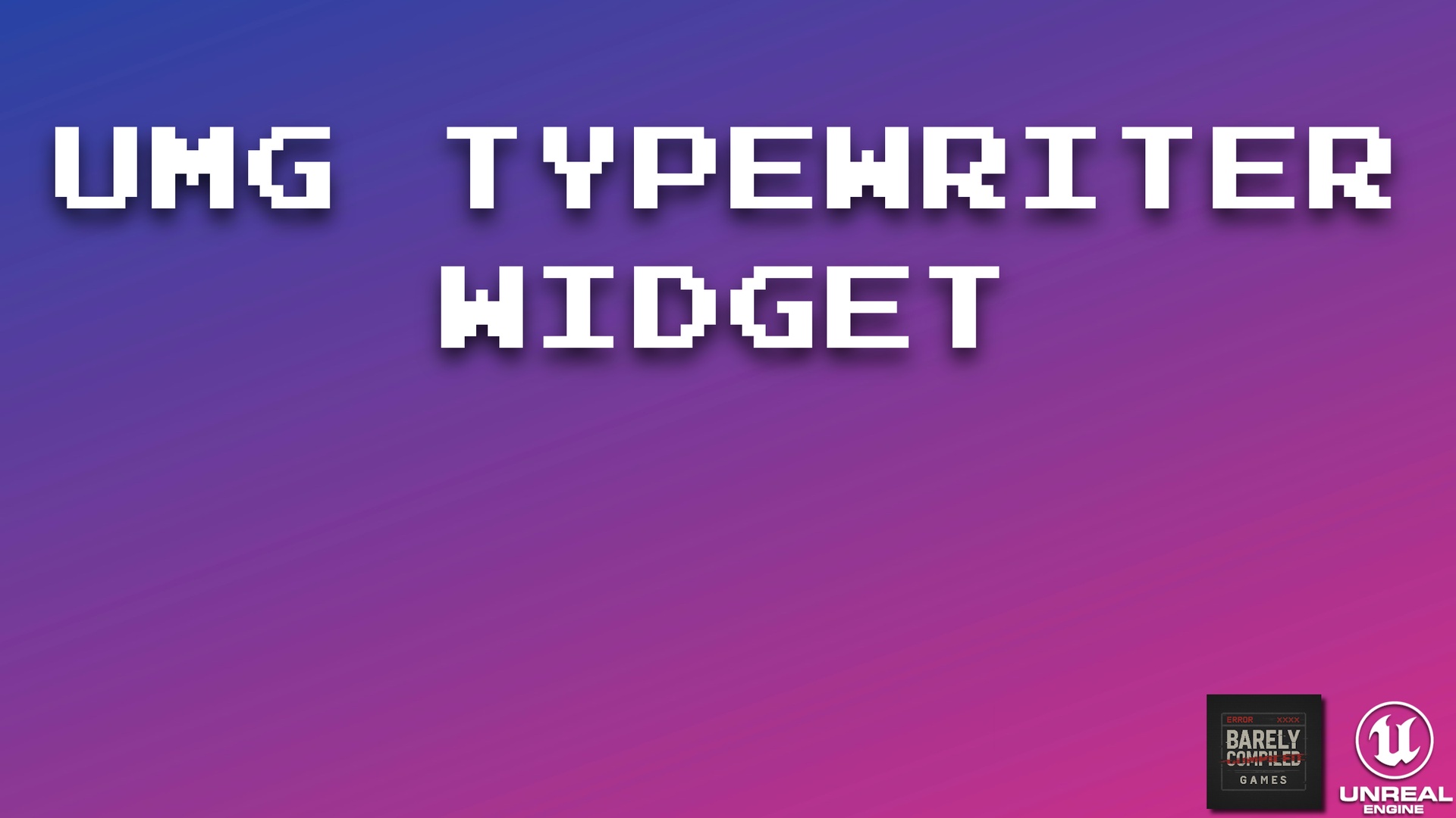 Simple Typewriter Widget | Fab