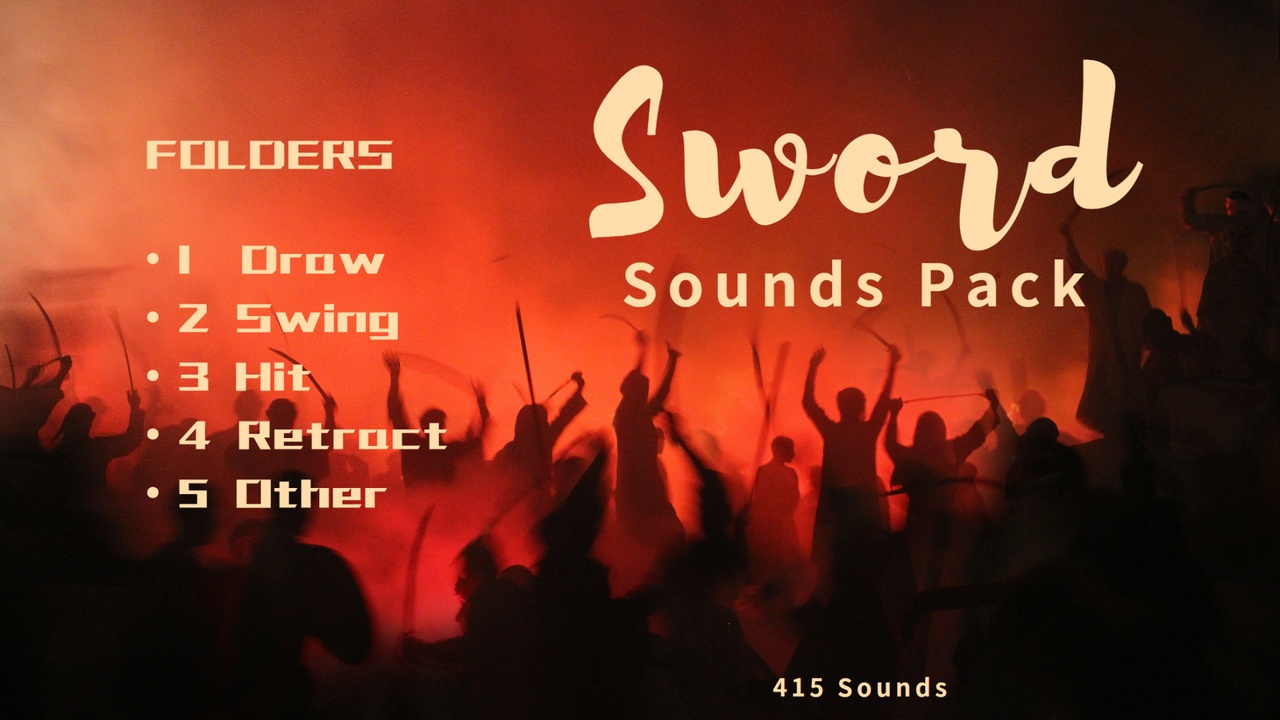Sword Sounds pack | Fab