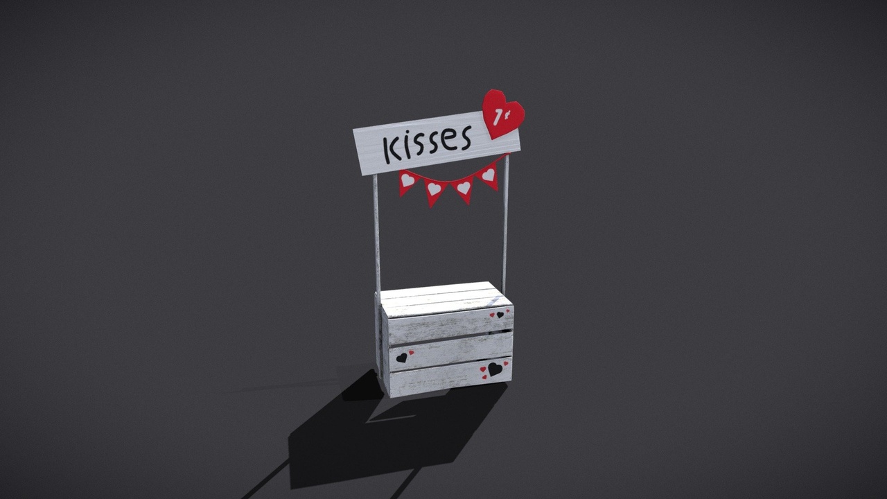 Media 1 for listing Valentines Kissing Booth