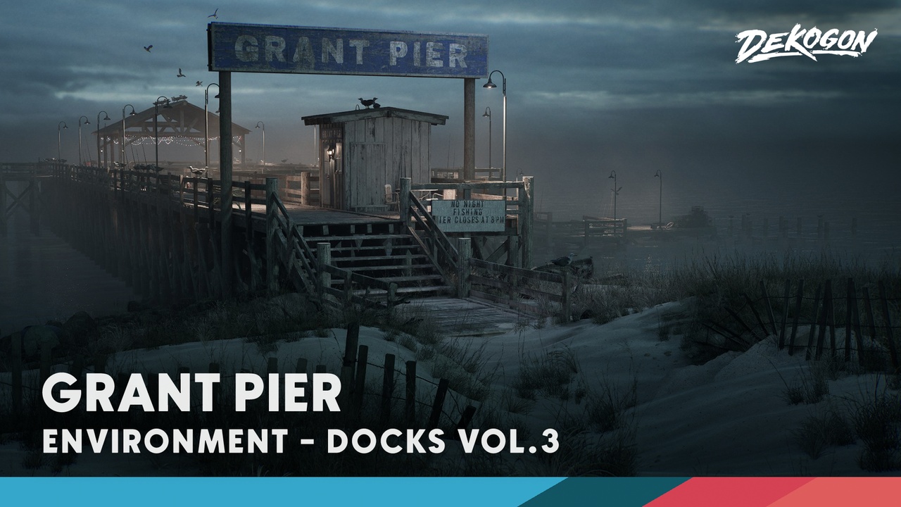 Média 1 pour l'article DOCKS VOL.3 - Grant Pier (Modular / Low Poly)