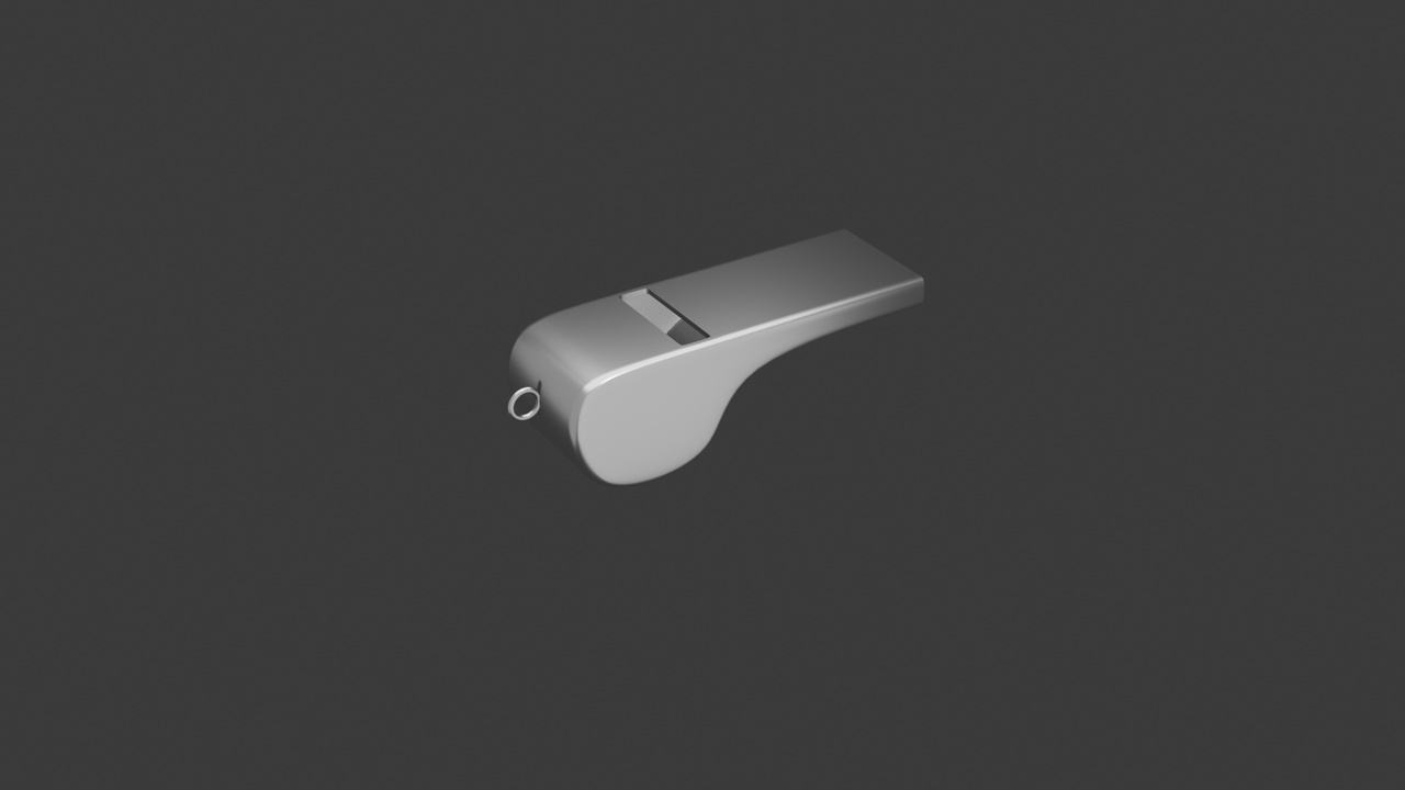 Media 1 for listing 哨子 whistle （blender+fbx）
