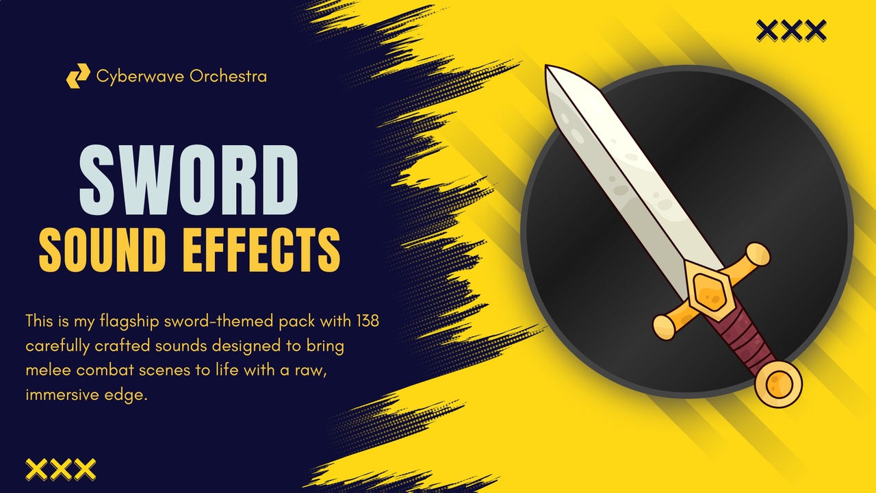 Media 1 for listing Sword Sounds - Medieval Swords Sound Effects Pack