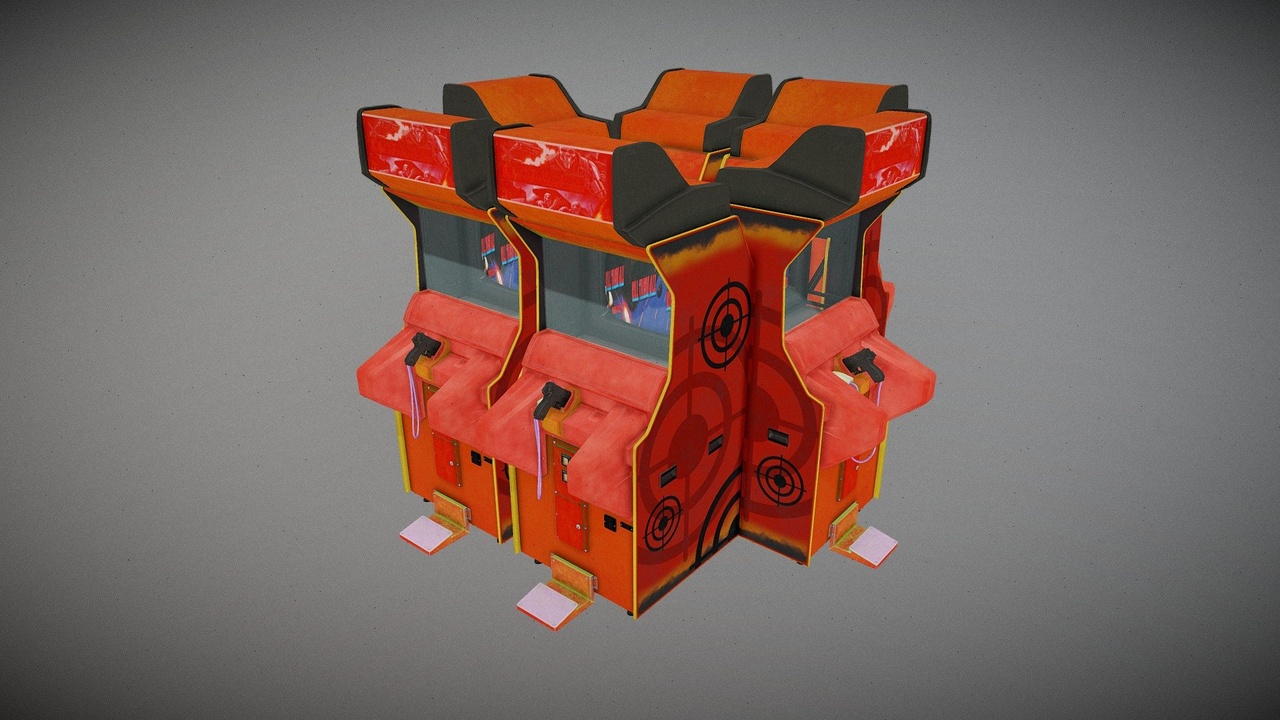 Media 1 for listing Arcade Shooting Game Machine | HQ Prop