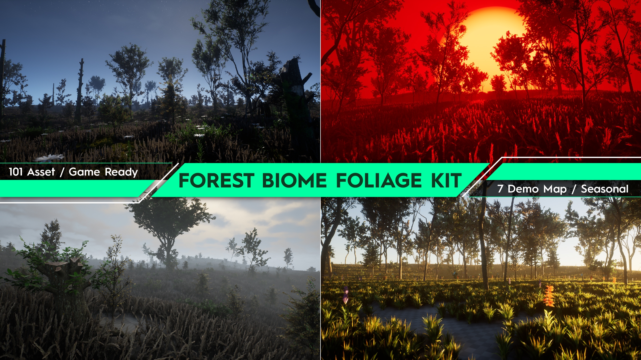 Forest Biome Foliage Kit | Fab