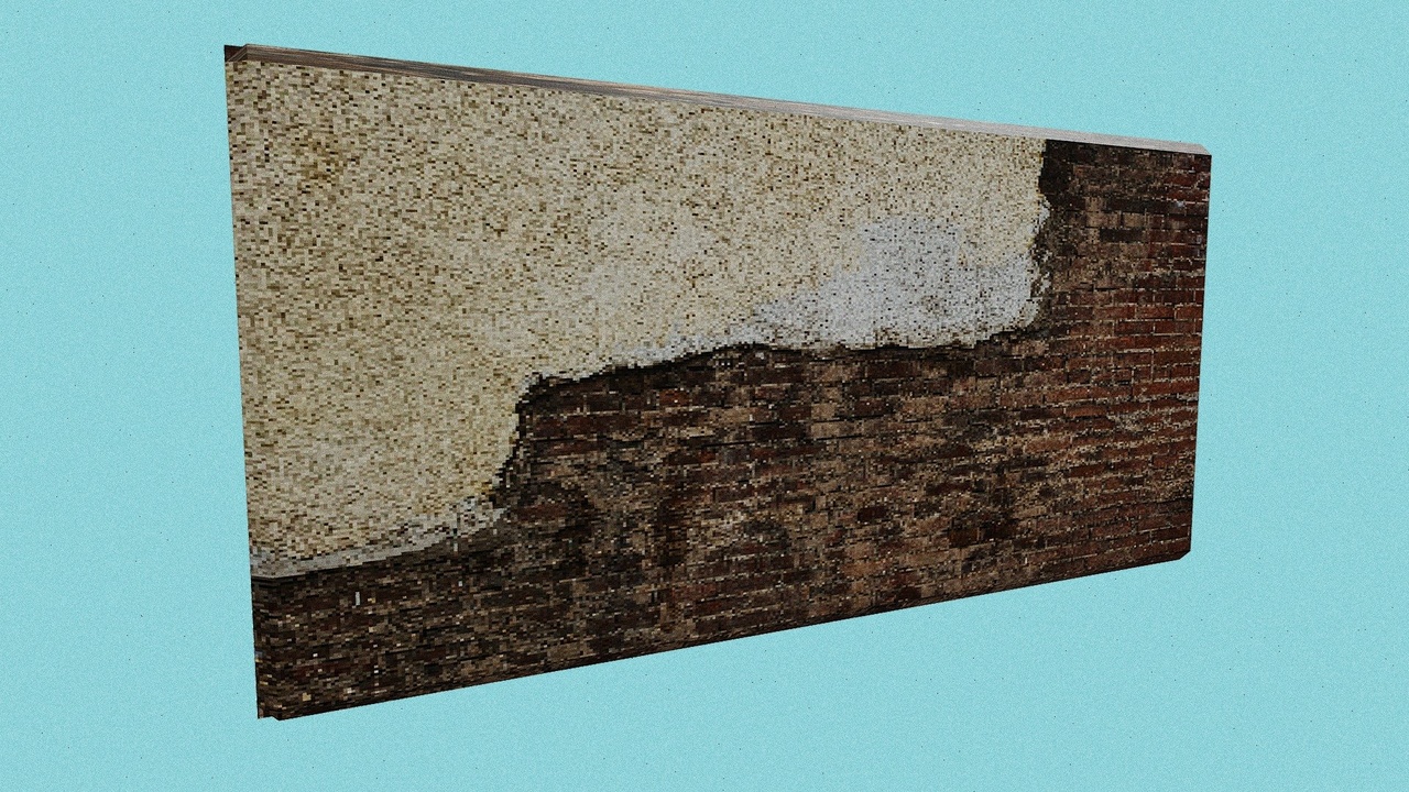 Media 1 for listing Damaged Wall