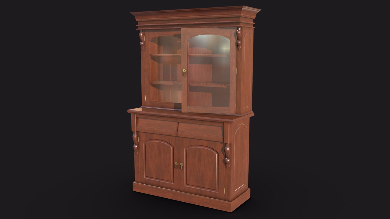 Media 1 for listing Mahogany Bookcase