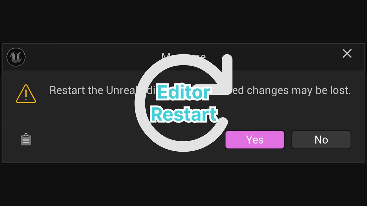 Media 1 for listing Restart Editor