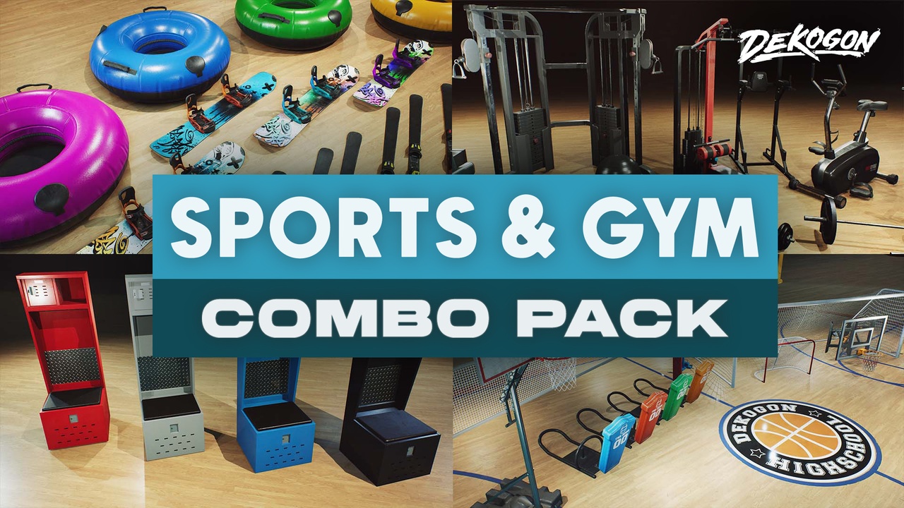 出品Sports - COMBO Prop Pack (VOL 1-5)のメディア1