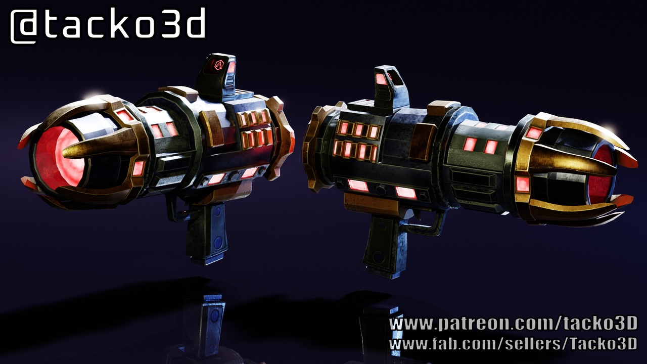 Media 1 for listing Chaos Buster Pistol - Full Metal Arsenal