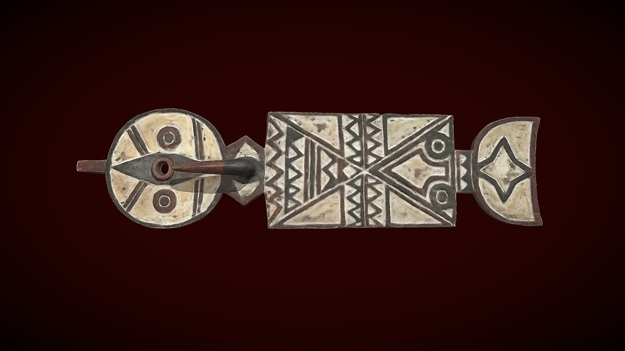 Media 1 for listing African Bwa Plank Mask