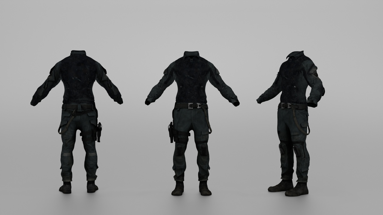 Media 1 for listing Combat uniform | Metahuman Clothing