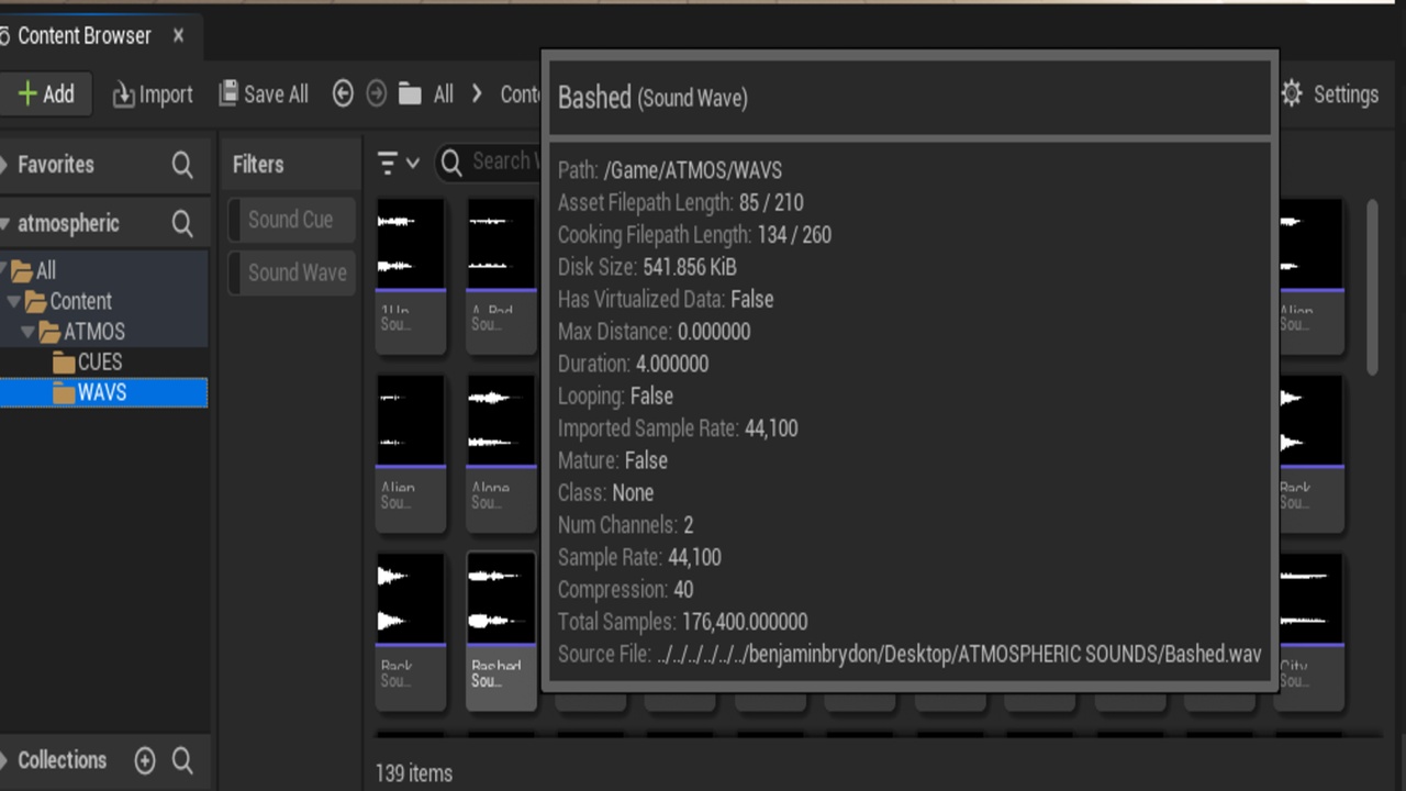Media 1 for listing ATMOSPHERIC SOUNDS