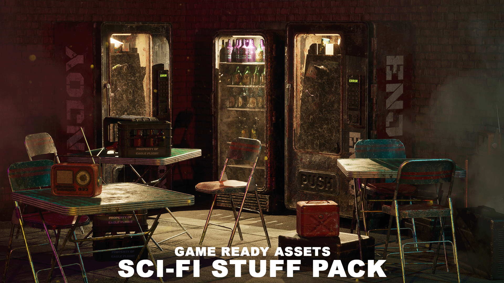 Gritty Sci-Fi Assets: Post-Apocalyptic Essentials | Fab