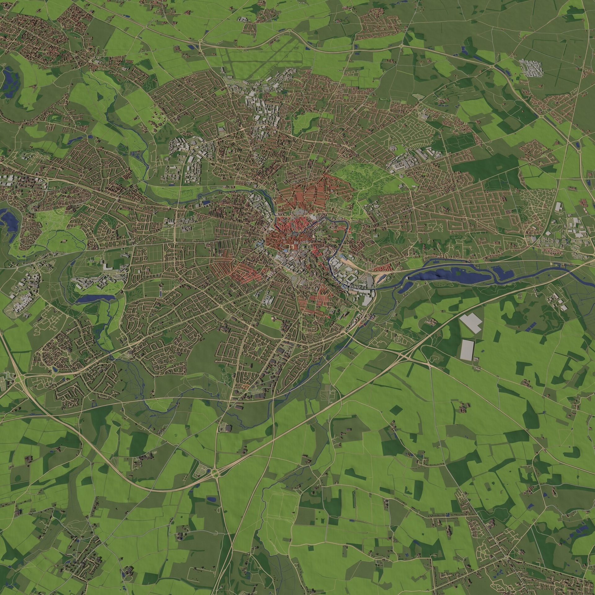 商品 Norwich England - aerial scene 的媒体 1