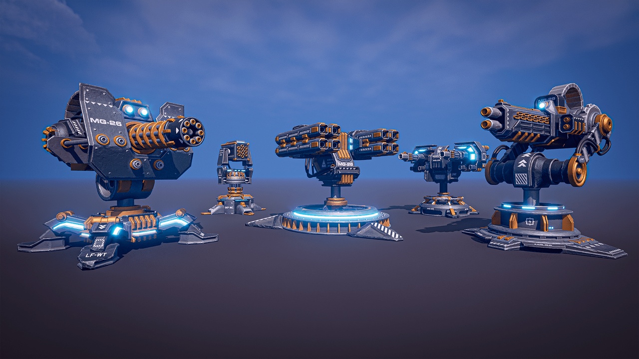 Media 1 for listing Turrets Pack 01