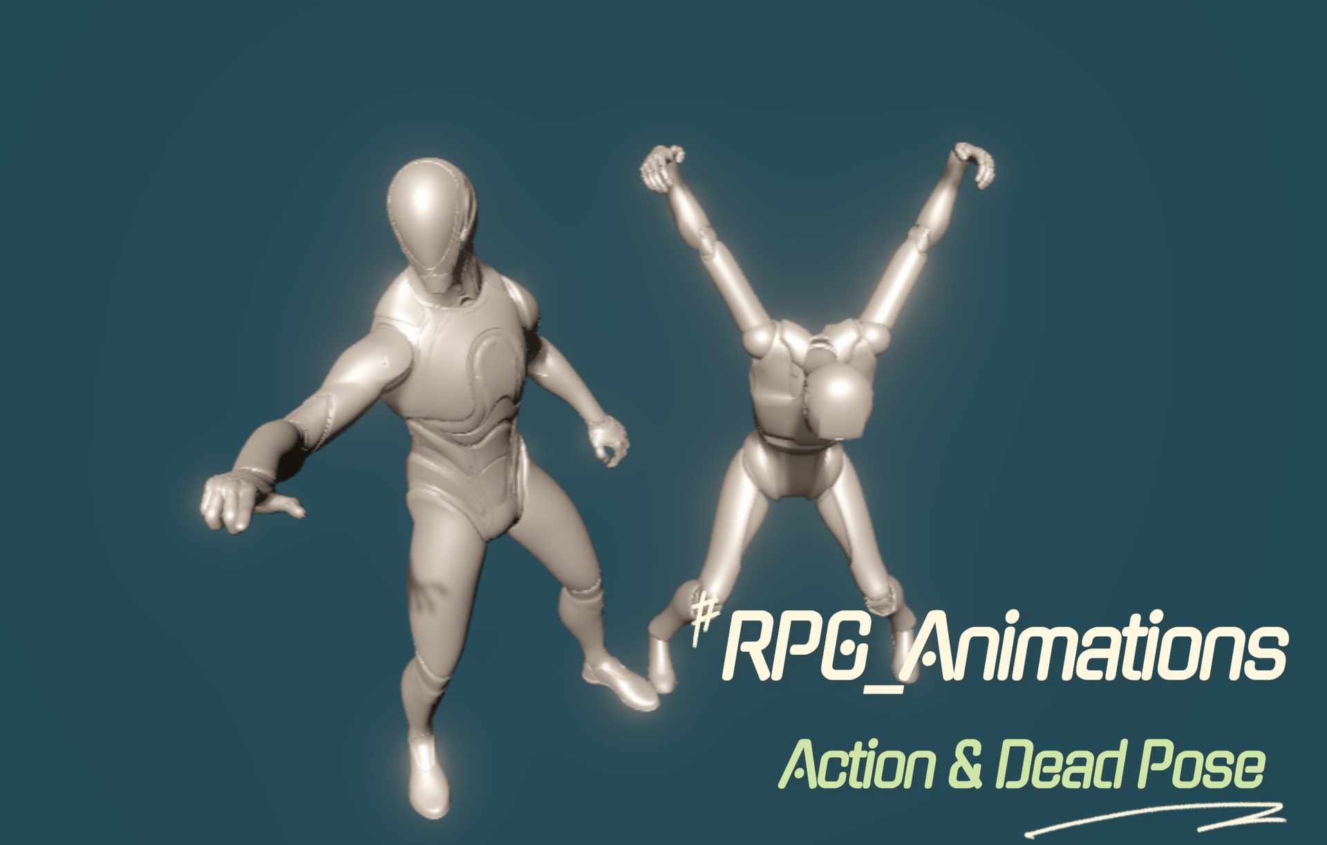 Media 1 for listing RPG_Animations - Action & Dead Pose