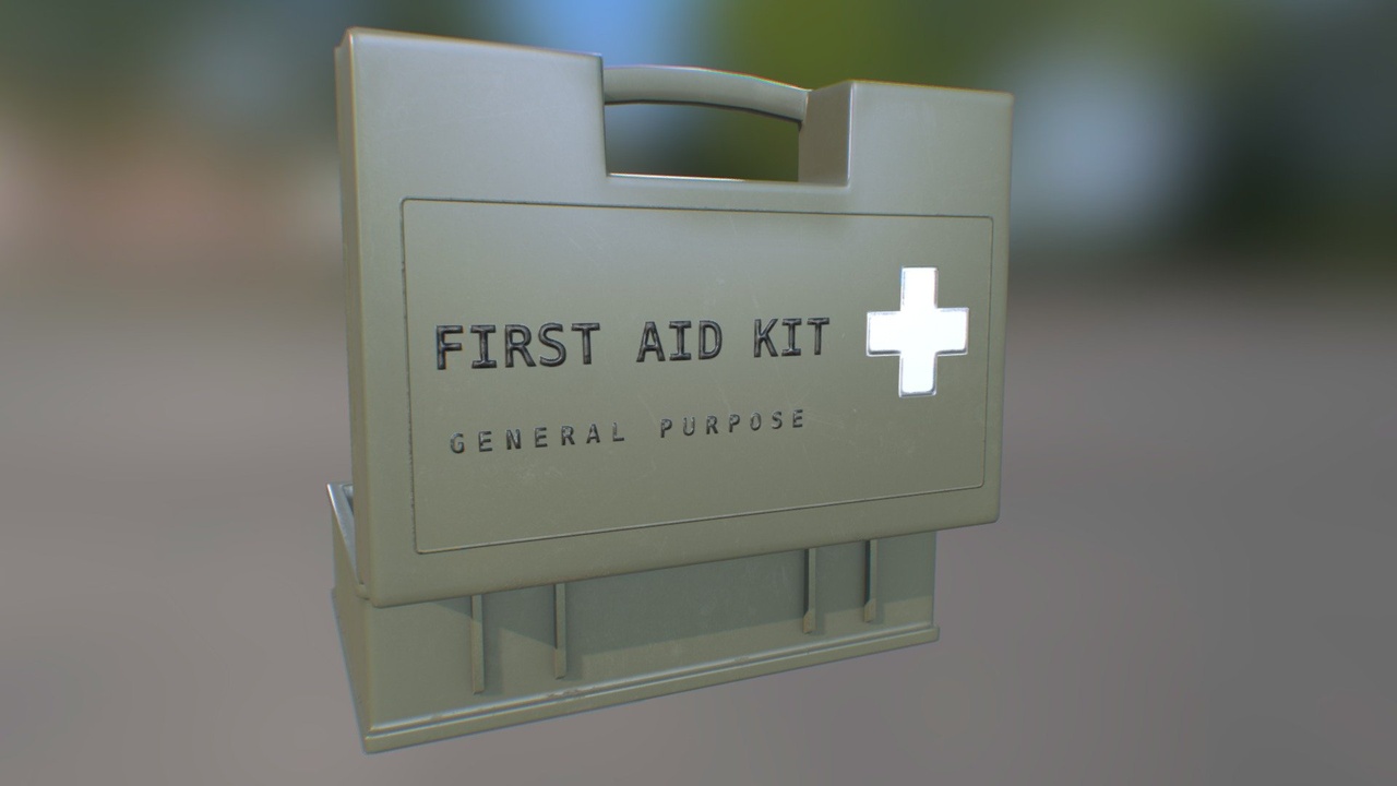 Military First Aid Box PBR ilanı için 1. medya