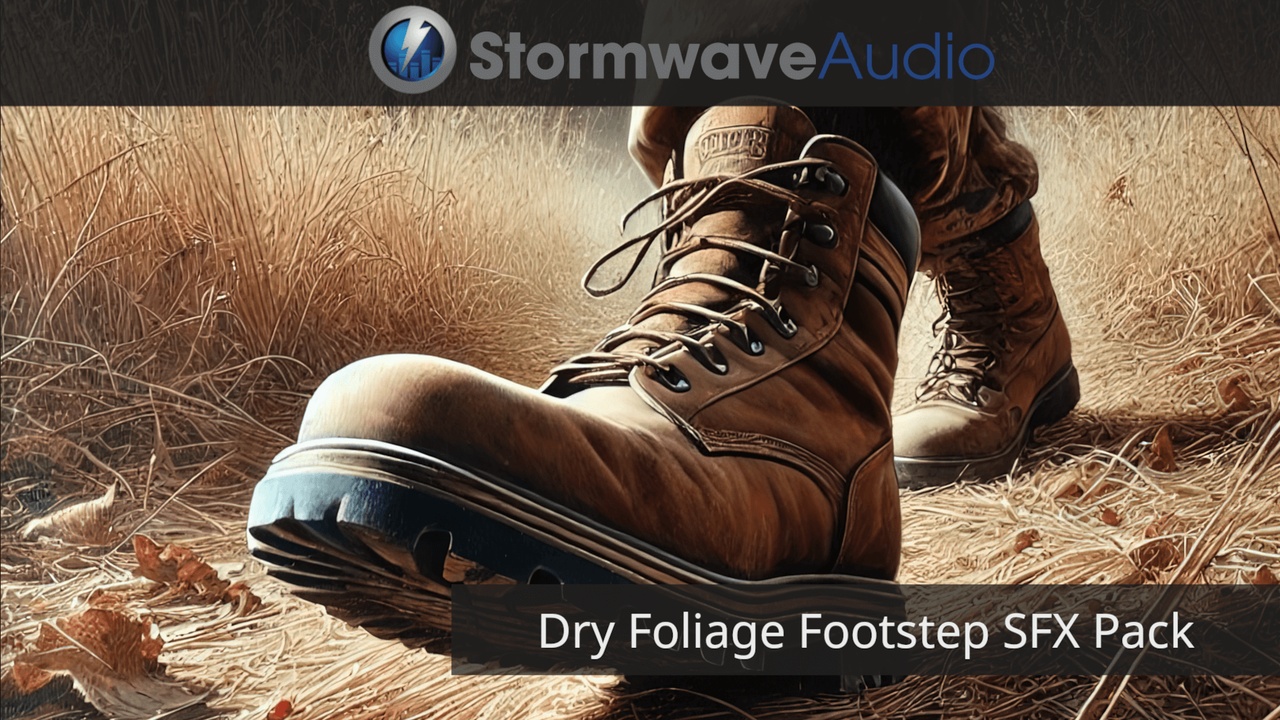 Multimedia 1 dla listy Dry Foliage Footstep Sound Effects Pack