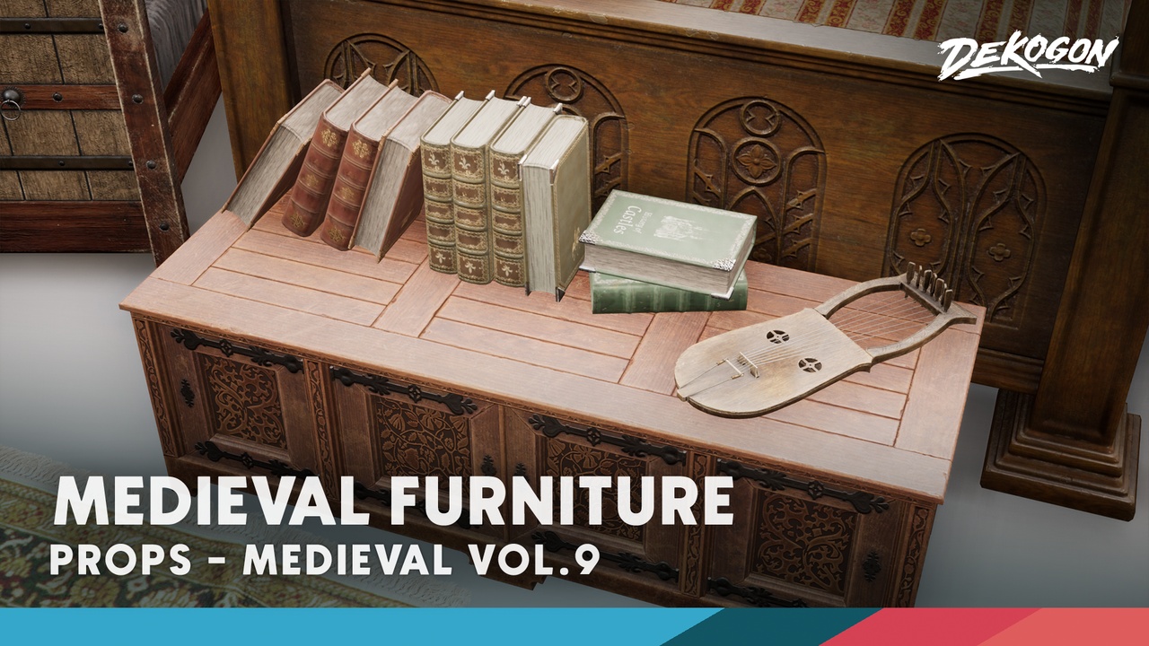 Media 1 for listing Medieval VOL.9 - Castle Furniture