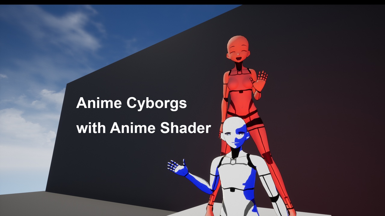Media 1 for listing Anime Cyber Man and Android Woman