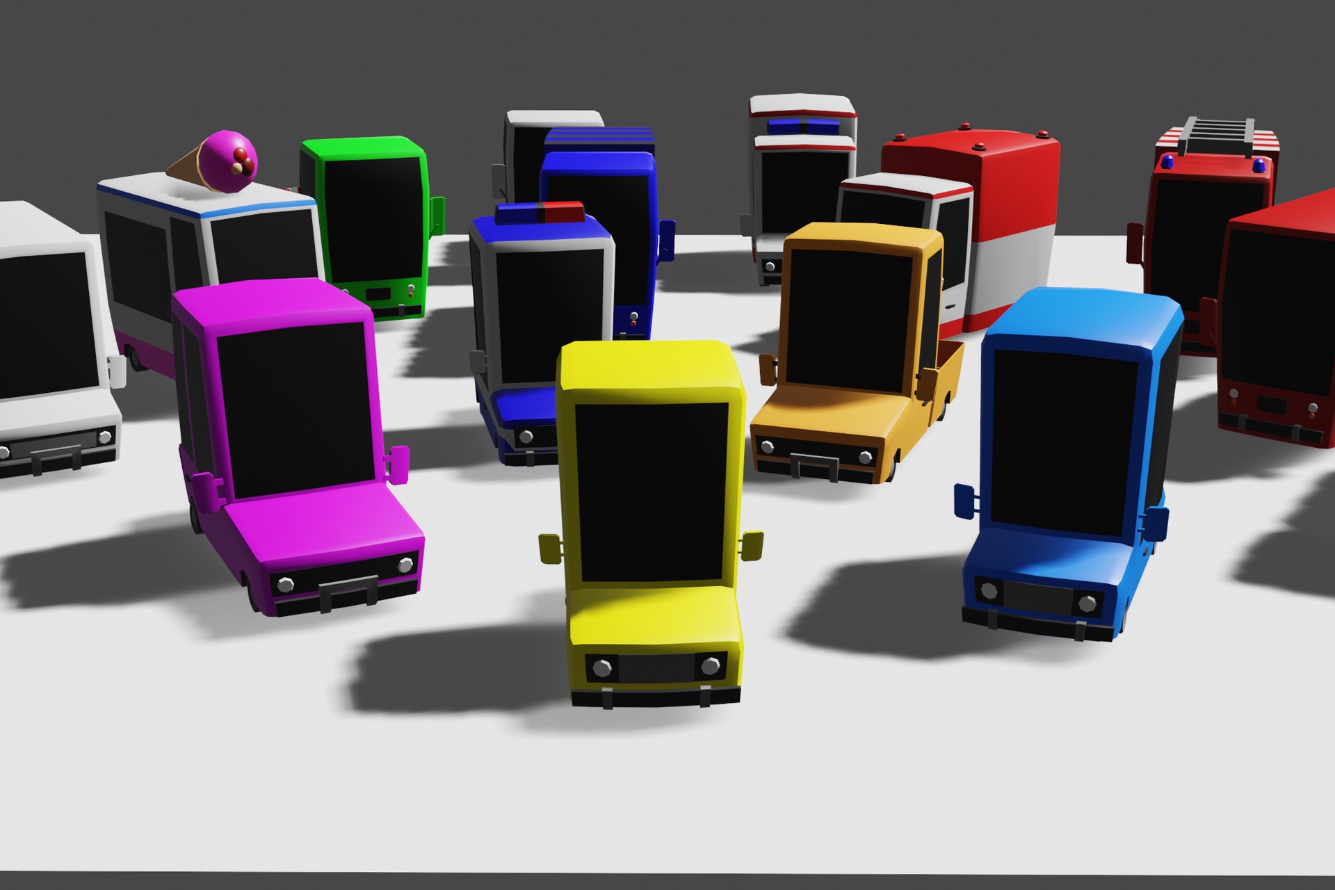 Media 1 for listing Cartoon vehicles