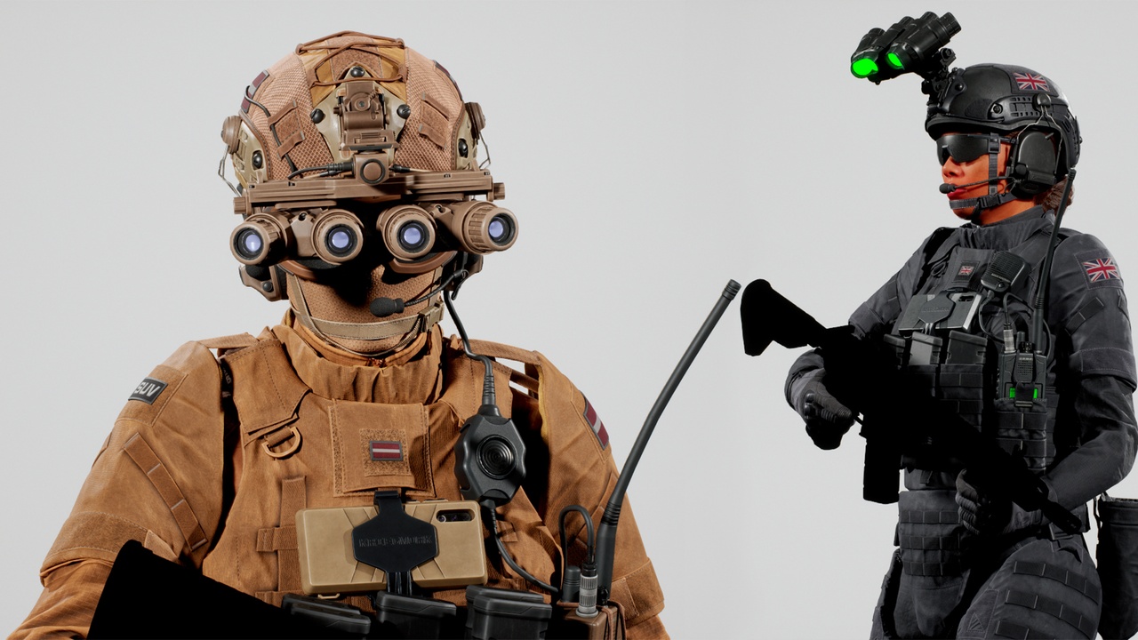 商品 Modular Female Soldier Pack 的媒体 1