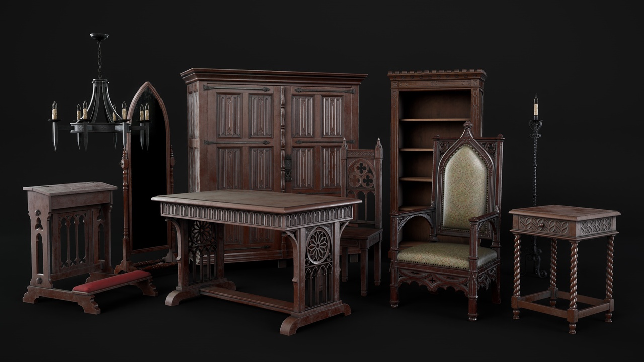 Media 1 for listing Timeless Gothic Furniture