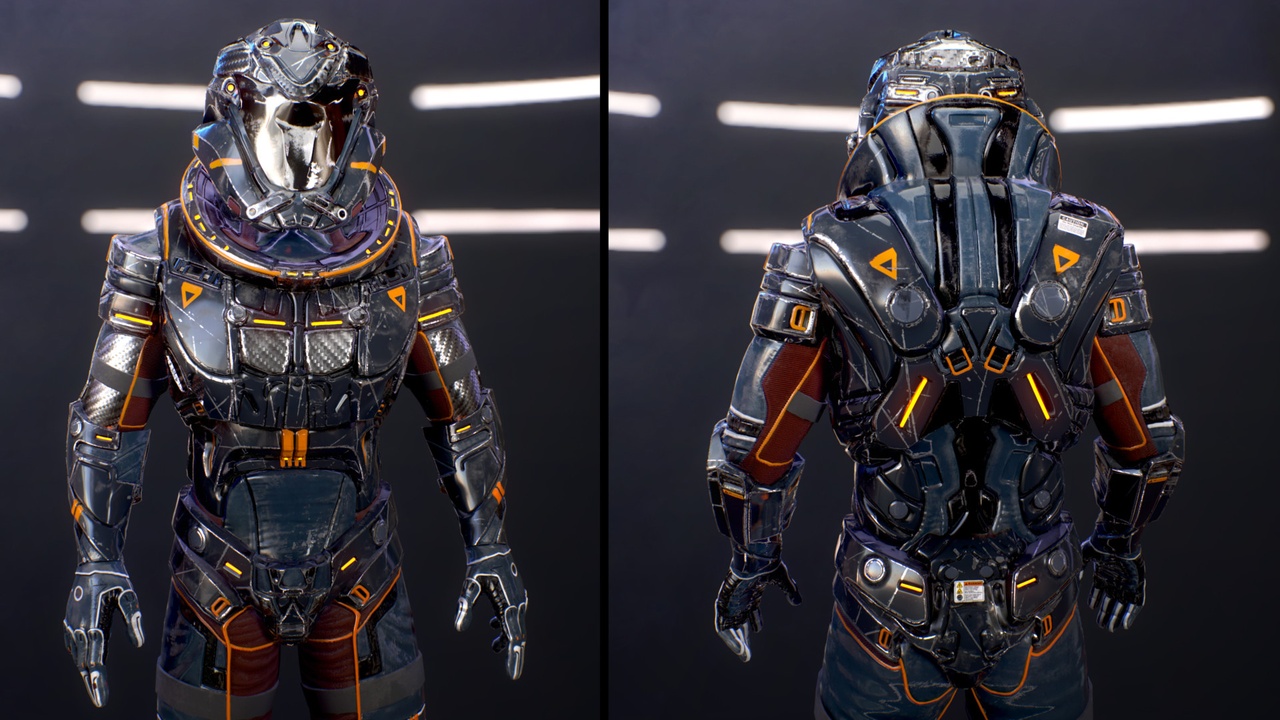 Media 1 for listing Sci-Fi Armor 7
