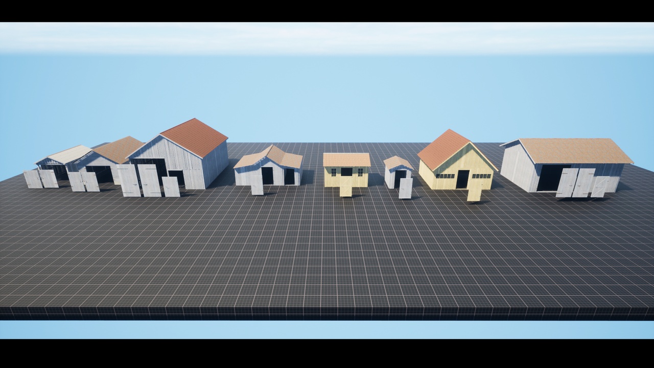 商品 Shed and Barn Pack, Sheds, Barns props 的媒体 1